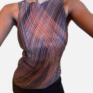 Chic Multicolor Sleeveless Women's Tank Top